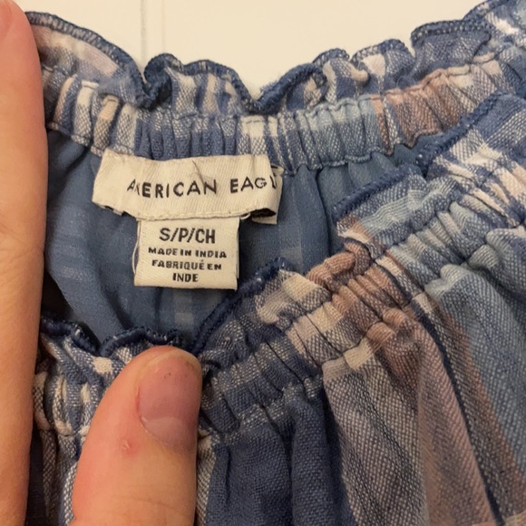 S American Eagle Off the Shoulder Top NEW - Picture 3 of 4